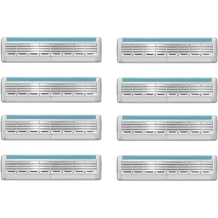 Wilkinson Quattro Essential 4 Precision Sensitive Rasierklingen, 8er Pack – Bild 2