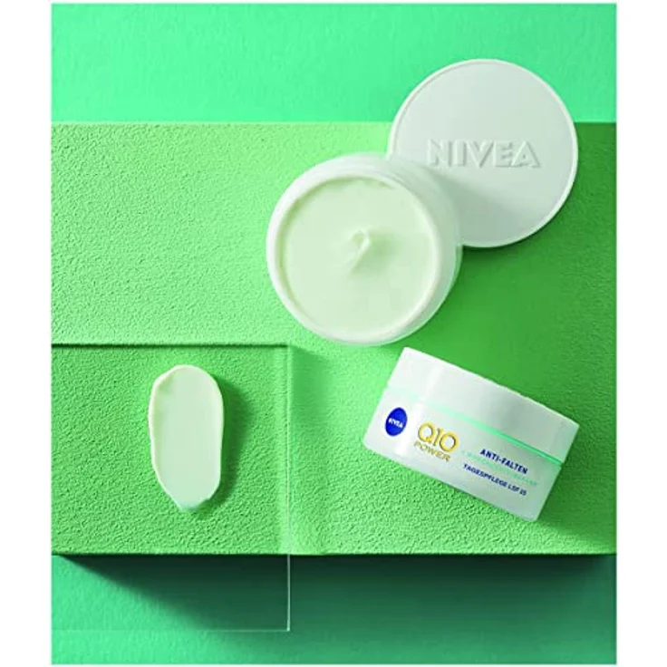 NIVEA Q10 Power Anti-Falten + Porenverfeinerung Tagescreme 50 ml – Bild 4