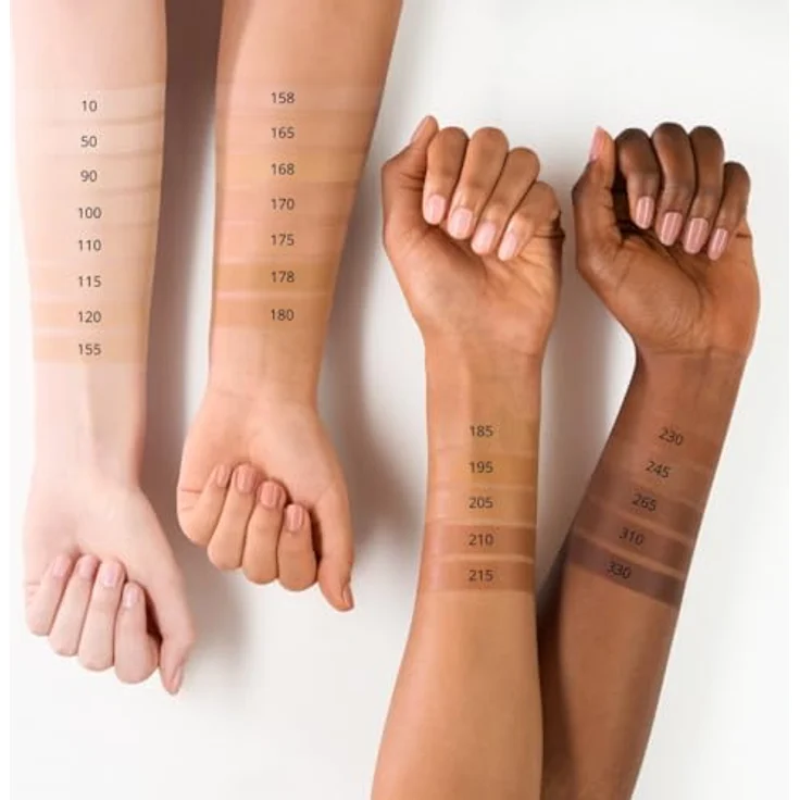 essence silky BLUR, natürlich deckendes, feuchtigkeitsspendendes Make-up für mattes Aussehen, Farbton 155, 30 ml – Bild 4