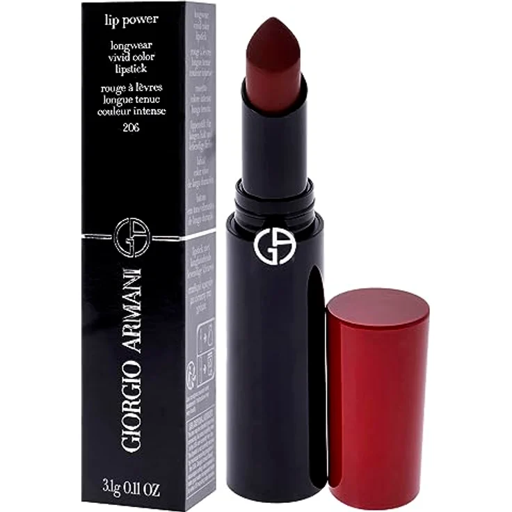 GIORGIO ARMANI Lip Power Nr.206 Cedar, 3,1 g – Bild 4