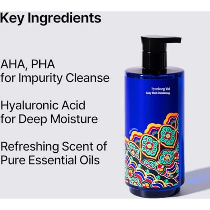 Pyunkang Yul Dancheong Duschgel, Intensive Feuchtigkeit mit ätherischen Ölen, Ohne Reizung, 350 ml – Bild 4