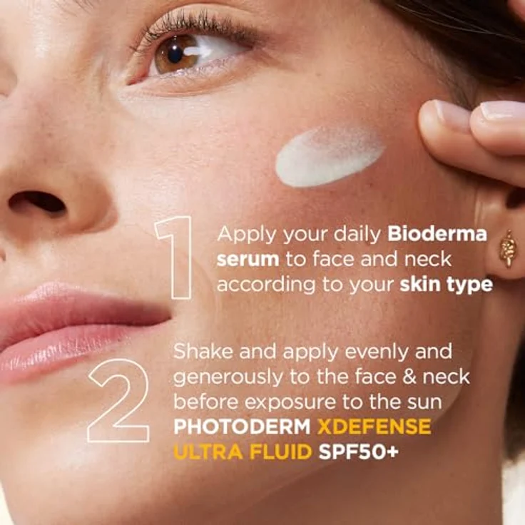 Bioderma Photoderm XDefense Ultra-Fluid SPF50+, 40 ml, Detox-Formel mit ultra-flüssiger Textur und aktiver Abwehr – Bild 5