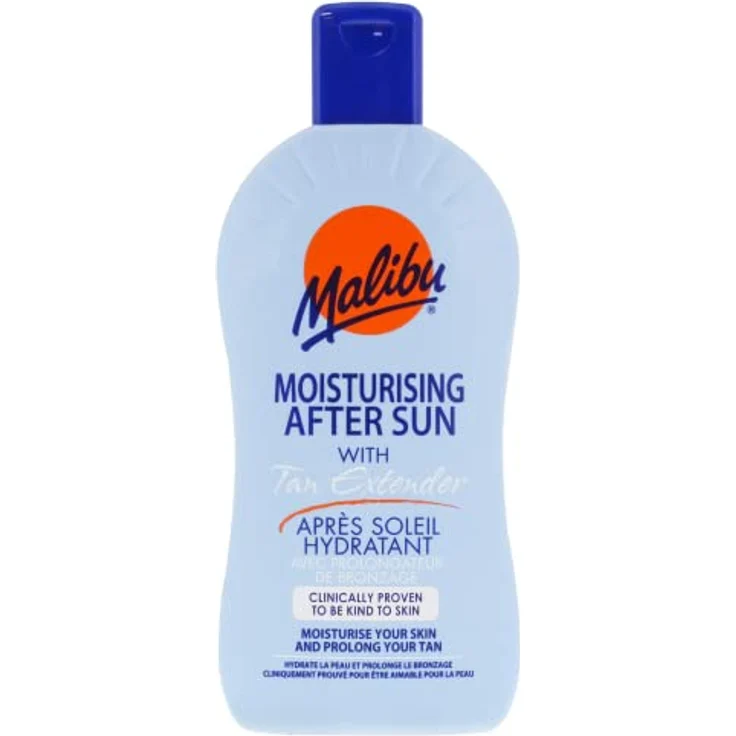 Malibu Moisturising After Sun Lotion mit Bräunungsverlängerung, 400 ml, hautfreundlich und hydratierend – Bild 1