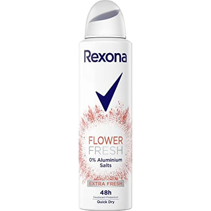 Rexona Deo Spray Flower Fresh Deo ohne Aluminium mit 48-Stunden-Schutz gegen Körpergeruch 150 ml 1 Stück – Bild 1