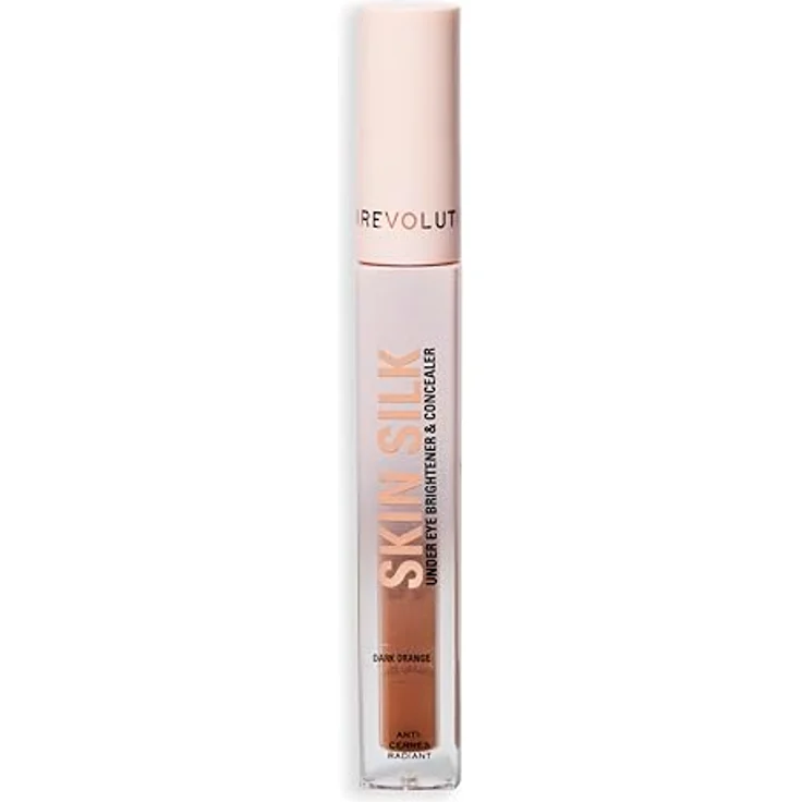 Revolution Skin Silk Concealer 4 ml, Abdeckstift in DARK ORANGE – Bild 3