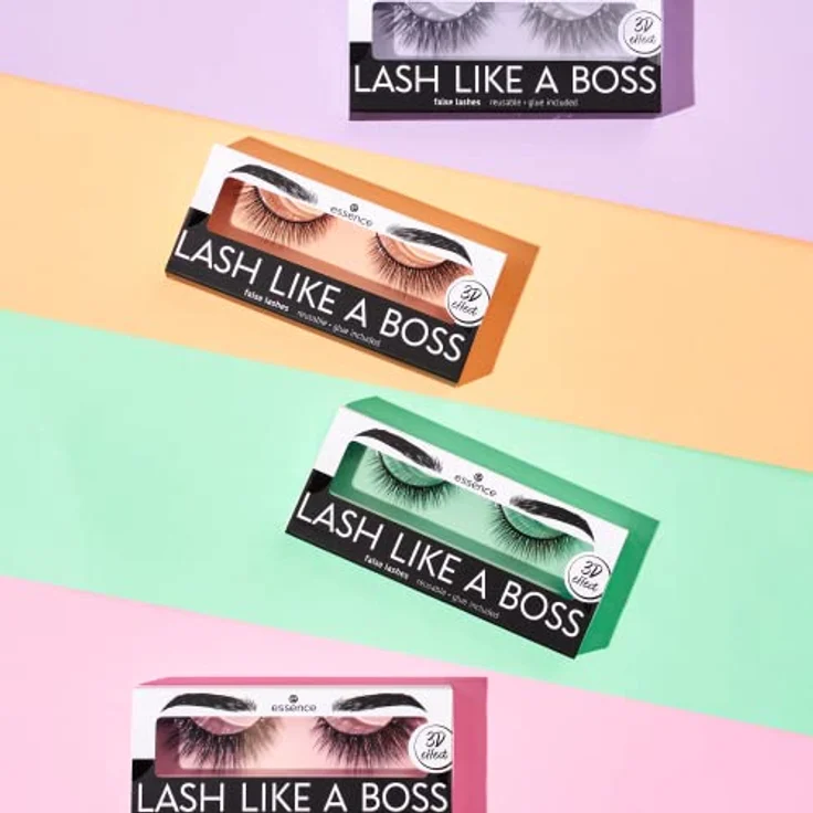 essence Lash Like A Boss 02 Wimpern 6 Stück – Bild 4
