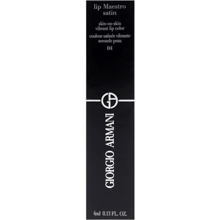 Armani Lip Maestro Satin, hochpigmentierter Lippenstift mit mattem Finish und pflegender Formel, 4 ml – Bild 5