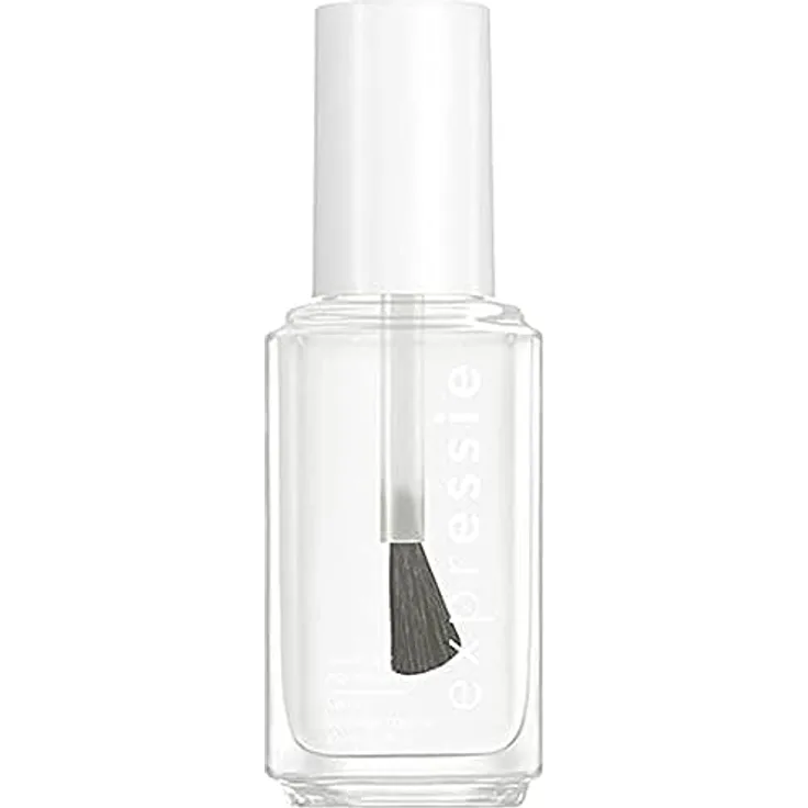 Essie Schnelltrocknender Nagellack „expressie“, Nr. 390 always transparent, Klar, Vegane Formel, 10 ml
