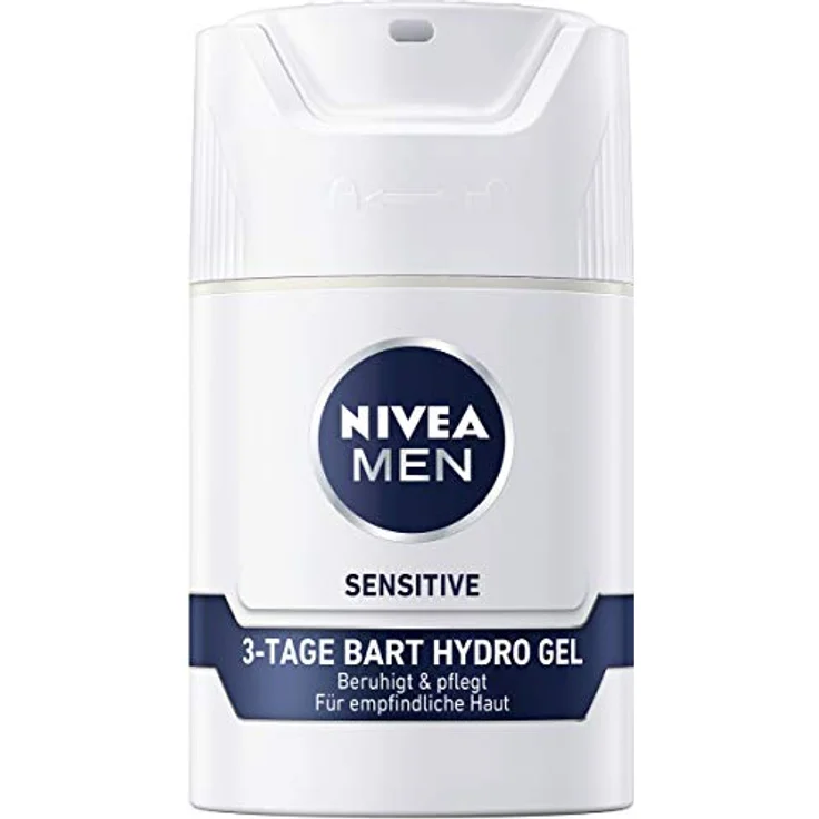 Nivea Männerpflege Gesichtspflege Nivea Men Sensitive 3-TAge Bart Hydro gel 50 ml Tagespflege für Damen und Herren – Bild 6