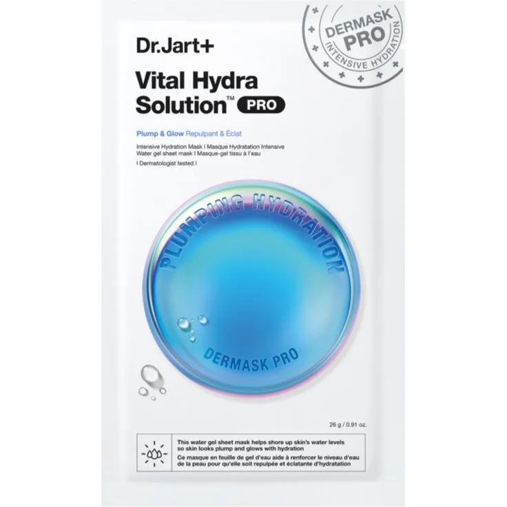 Dr. Jart+ Vital Hydra Solutionâ„¢ Intensive Hydration Mask, intensive feuchtigkeitsspendende Tuchmaske, 26 g