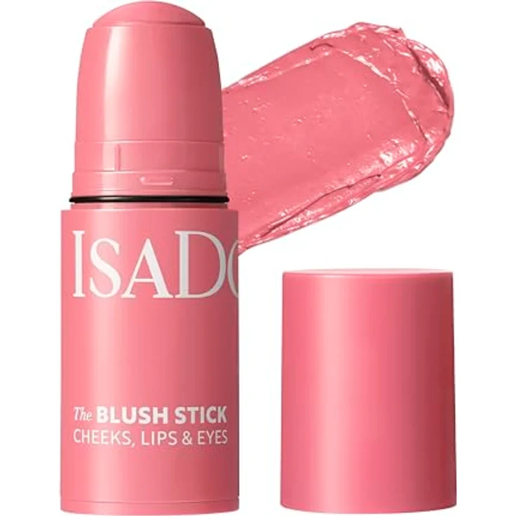 IsaDora The Blush Stick 5,5 g für Wangen, Lippen & Augen, Farbe 42 - Rose Perfection, vegan und frei von Duftstoffen – Bild 1