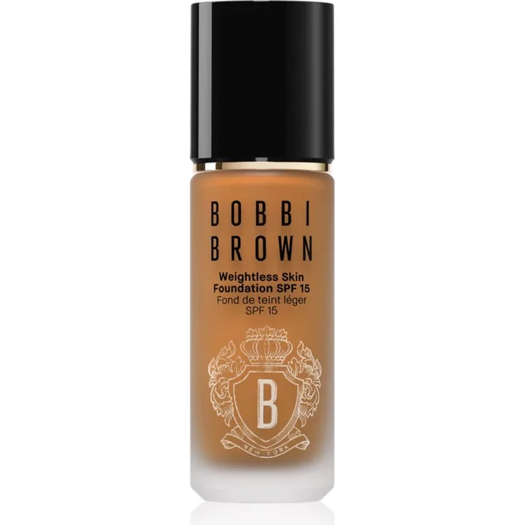 Bobbi Brown Weightless Skin Foundation SPF 15, langanhaltendes Make-up mit feuchtigkeitsspendender Wirkung, Farbton Warm Almond, 30 ml