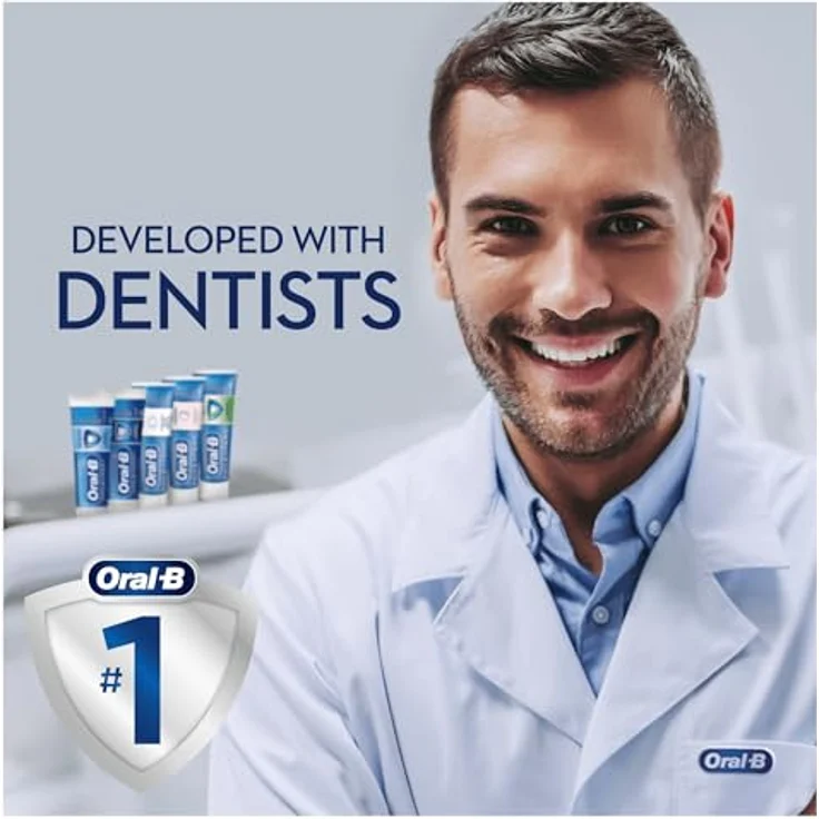 Oral-B Pro Expert Clean Mint Zahnpasta, 2 x 75 g - für gründliche Mundhygiene und frischen Atem – Bild 5