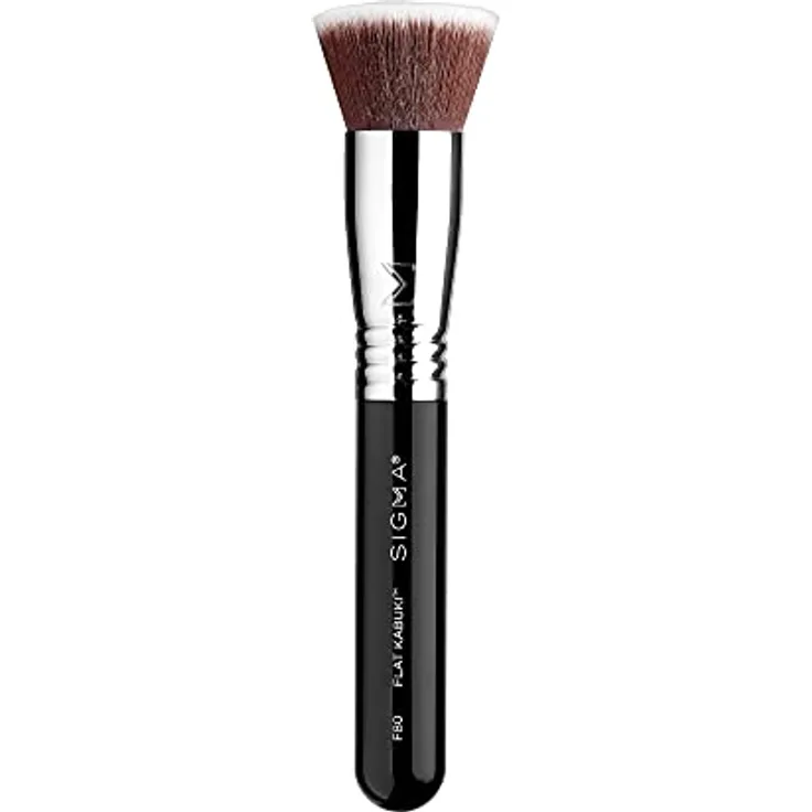 Sigma Flat Top Synthetic Kabuki SS197 / F80 - Kosmetikpinsel - Schwarz