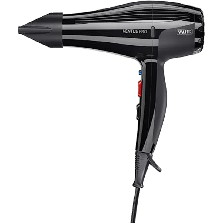 Wahl Ventus Pro - Premium 2.200 W kompakter Profi-Haartrockner mit Turmalin-Technologie, schwarz – Bild 1