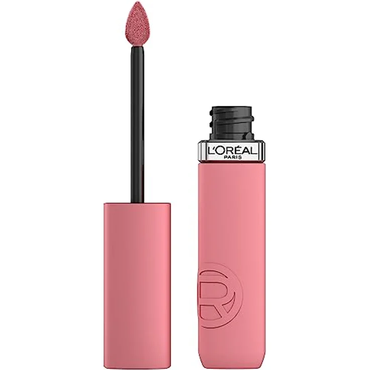 L'Oréal Paris Pflegender Lippenstift mit mattem Finish, Für leuchtende Farben mit bis zu 16 Stunden Halt, Infaillible Matte Resistance, Nr. 200 Lipstick & Chill​, 1x 5 ml – Bild 1