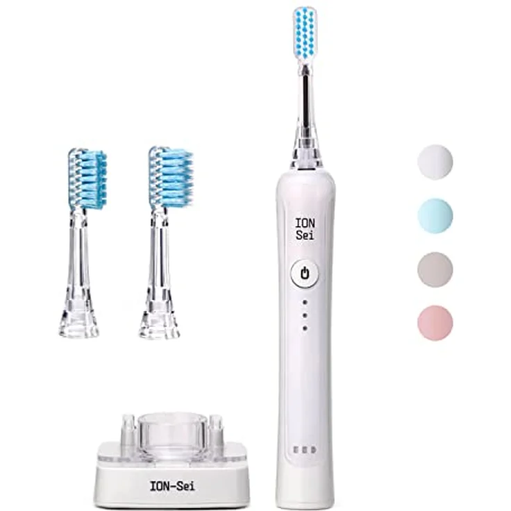 ION-Sei weiß, Schalltechnologie, 3 Reinigungsprogramme, für saubere & gesunde Zähne – Bild 2