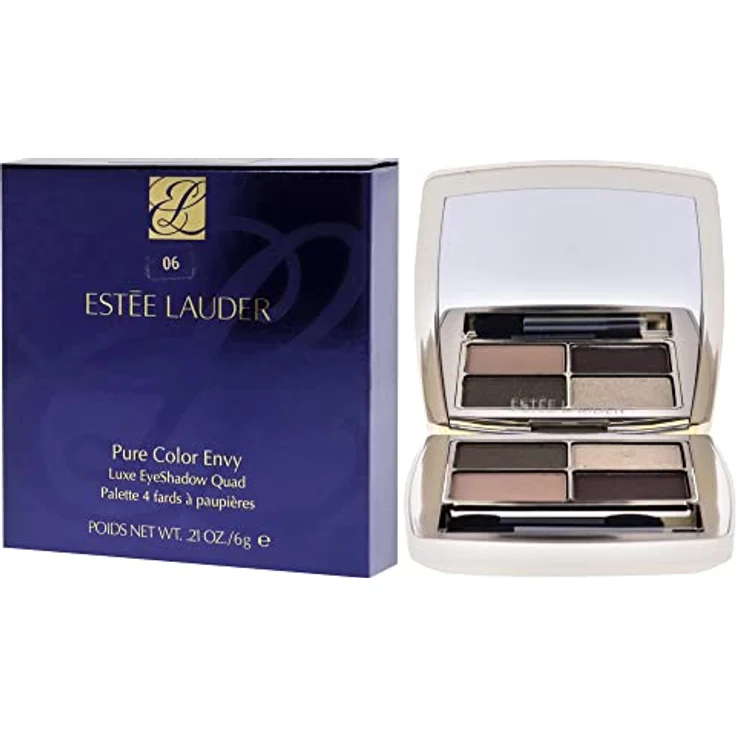 Estee Lauder, Pure Color Envy Luxe EyeShadow Quad - 06 Metal Moss. 6 g. – Bild 4