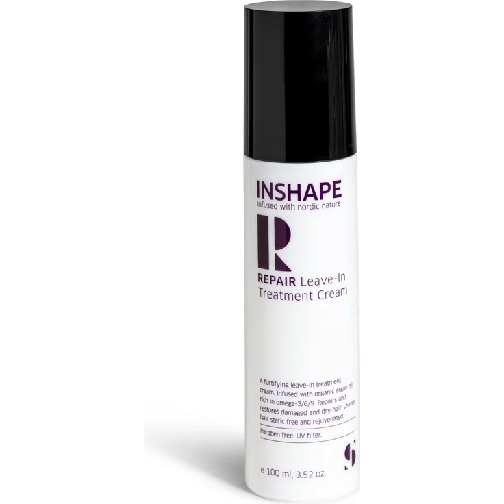 Biomed Inshape REPAIR Leave-in Treatment Cream, Haarmaske mit Keratin & Bio-Arganöl zur Intensivpflege, 100ml