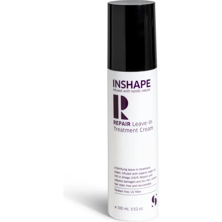 Biomed Inshape REPAIR Leave-in Treatment Cream, Haarmaske mit Keratin & Bio-Arganöl zur Intensivpflege, 100ml