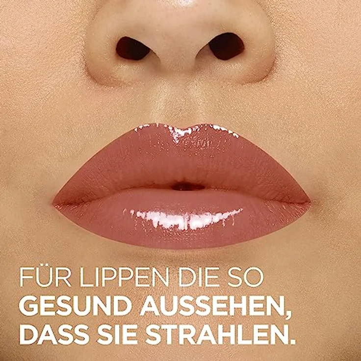 L'Oréal Paris Feuchtigkeitsspendender Lippenstift, Balm-In-Lipstick mit natürlich aussehendem Finish, Color Riche Glow Paradise, 107 Brown Enchante, 1 x 3,8 g – Bild 3