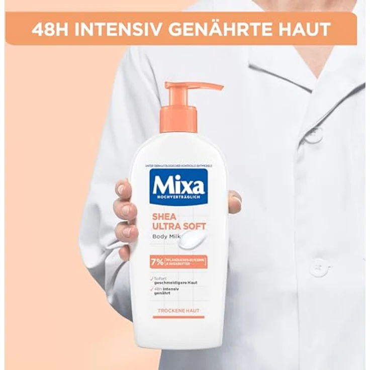 Mixa Shea Ultra Soft Bodylotion 250 ml – Bild 3