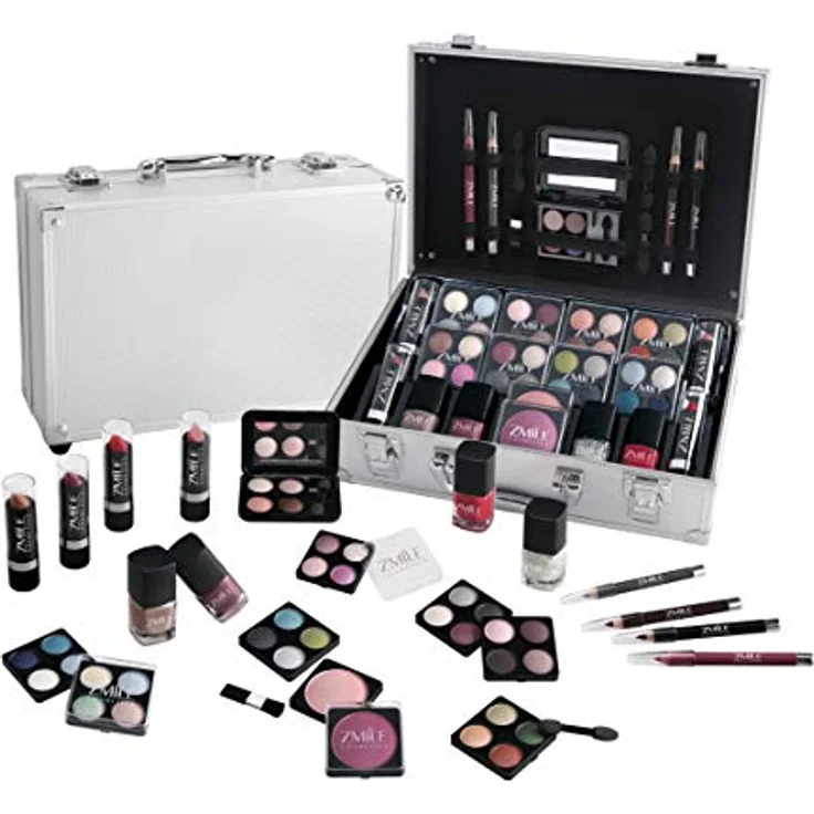 Zmile Cosmetics Augen Make-up Deluxe Schminkkoffer Everybody's Darling 51-teilig – Bild 2