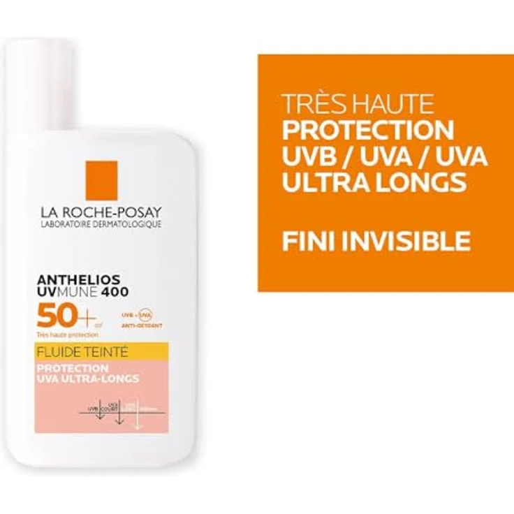 La Roche-Posay Anthelios Fluid Getönt 50+ Sonnencreme 50 ml – Bild 3