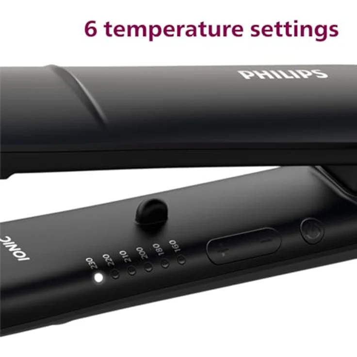 Philips ThermoProtect Haarglätter BHS378-00 mit Keratin-Keramikplatten Keramik-Glätteisen & Ionen-Technologie für seidig glattes Haar – Bild 8