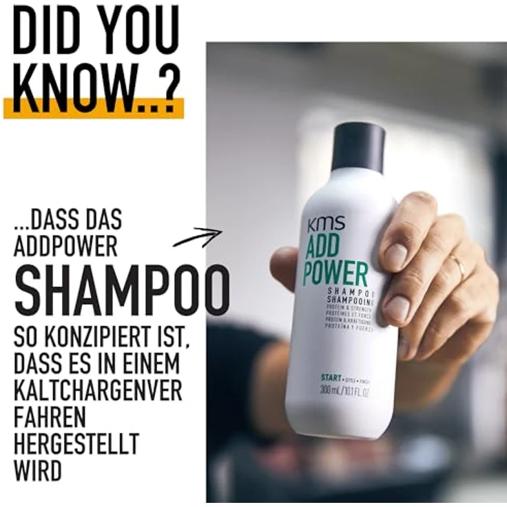 KMS Add Power Shampoo 750 ml – Bild 5