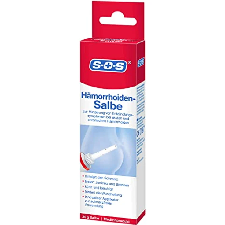 SOS Hämorrhoiden-Salbe Körpercreme 30 g – Bild 1