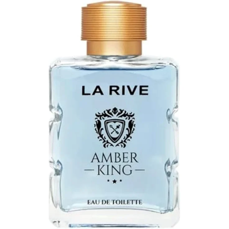 La Rive Amber King, Eau de Toilette für Herren, 100ml mit Zitrusfrüchten, spanischem Pfeffer und Zeder – Bild 5