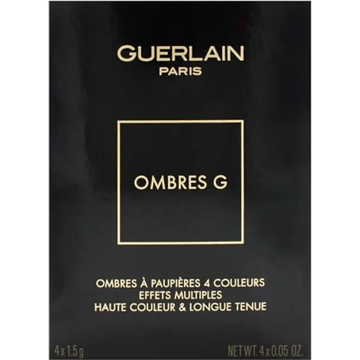GUERLAIN Ombres G Eyeshadow Palette, 4 Farbtöne mit intensivem Satin, Matt, Metallic und Perlmutt, 6 g – Bild 5