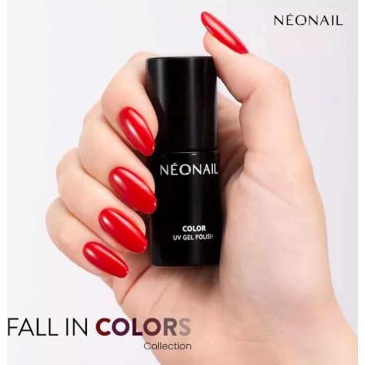 NEONAIL UV Nagellack 7,2 ml Rot Feminine Grace - Starke Pigmentierung, langanhaltende Maniküre bis zu 21 Tage – Bild 3