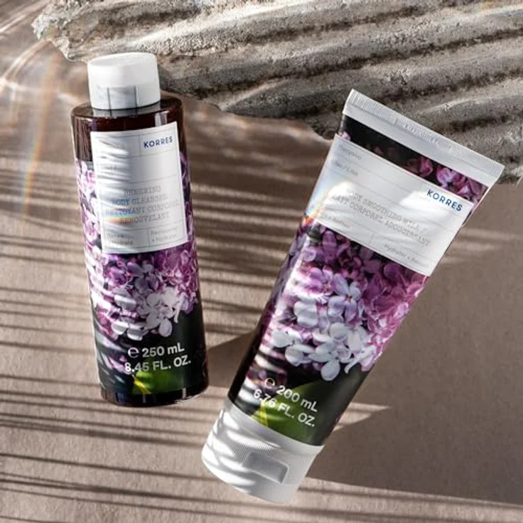 KORRES LILAC Revitalisierendes Duschgel, 250 ml mit Aloe-Extrakt und floralem Duft – Bild 5