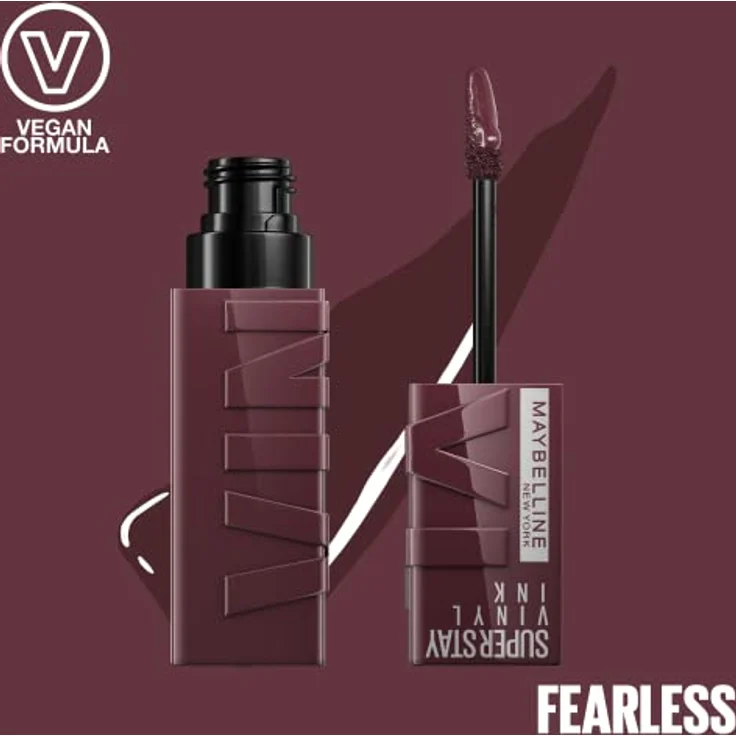 SUPERSTAY VINYL INK liquid lipstick #135-fearless 4,2 ml – Bild 2