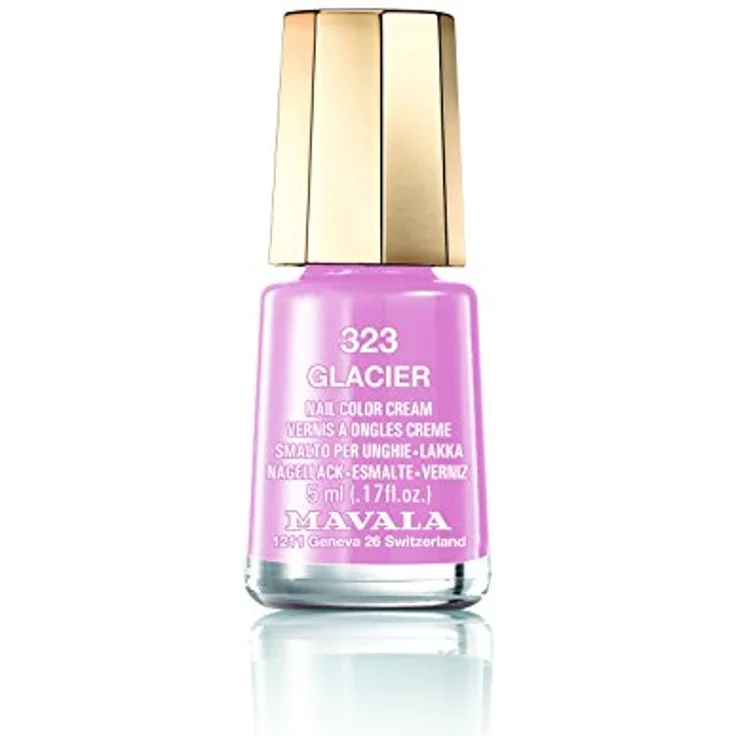 Mavala Mini Farbe Gletscher, Nagellack 5 ml mit glattem, glänzendem Finish, vegan und ohne schädliche Inhaltsstoffe