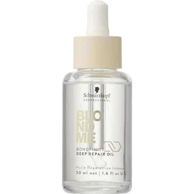 Schwarzkopf Professional BLONDME Bondfinity Deep Repair Oil Leichtes Haaröl, Hitzeschutz, Anti Frizz, Glättung, Reparierend, Stärkend, 50 ml – Bild 1
