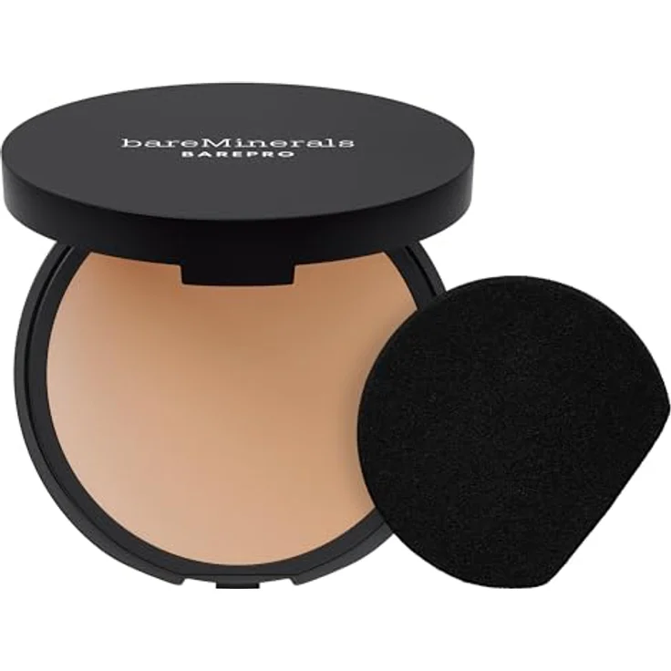 Bare Minerals Barepro 16-Hour Powder Foundation 30-Warm, leichte, lang anhaltende Puderfoundation mit schichtbarer Deckkraft - 8g – Bild 1