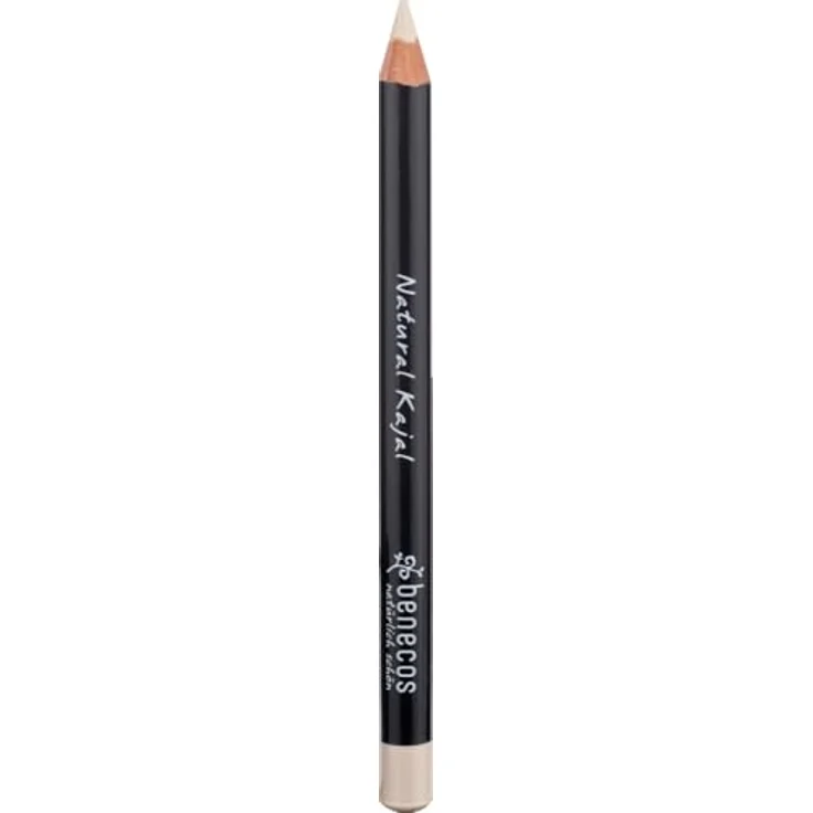 benecos Augen Make-up Natural Kajal White 1,13 g Weiß, mit einer festen Textur – Bild 2