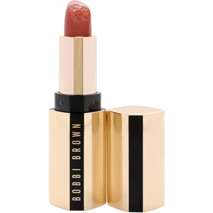Bobbi Brown Luxe Lipstick, Lippenstift 3,5 g in AFTERNOON TEA 64, satinierte Finish, pflegende Formel mit Blumenextrakten – Bild 2