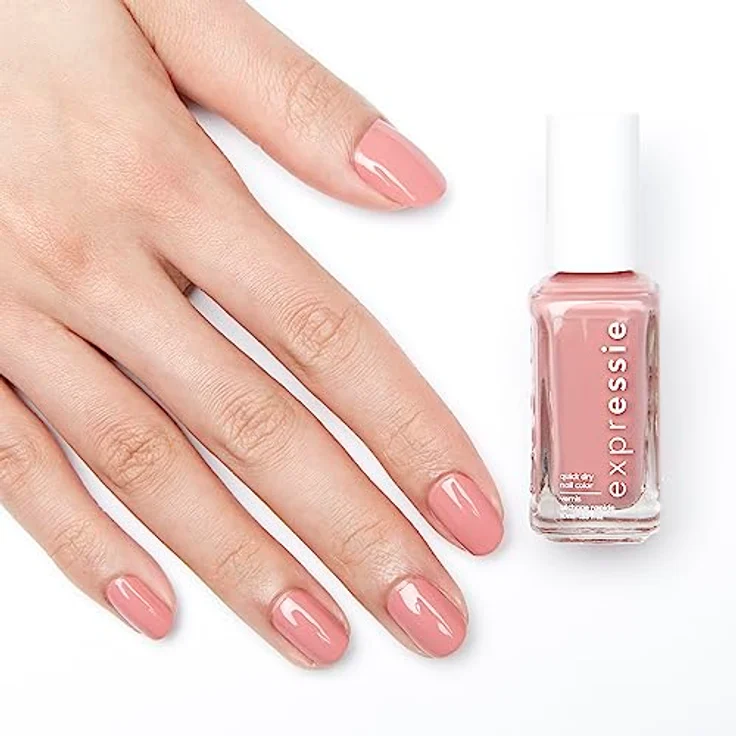 Essie schnelltrocknender Nagellack expressie, Nr. 10 second hand first love, Pink, Vegane Formel, 10 ml – Bild 4