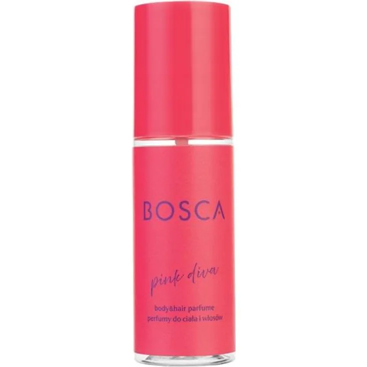 CARUNO ESTETICA Bosca Pink Diva Duft, 80 ml Körperspray für Damen, blumig-süßer Moschusduft