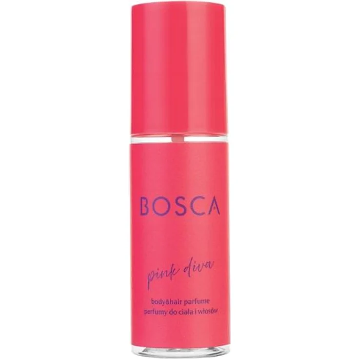 CARUNO ESTETICA Bosca Pink Diva Duft, 80 ml Körperspray für Damen, blumig-süßer Moschusduft