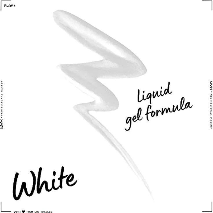 NYX Professional Makeup Epic Wear Liquid Liner, Flüssig-Eyeliner mit mattem Finish, Farbton 04 White, 3.5 ml – Bild 2