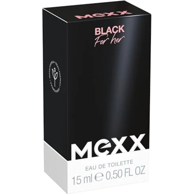 Mexx BLACK Woman Eau de Toilette, frisch-fruchtiger Duft mit Litschi, Lotus und Zedernholz, 15ml – Bild 3