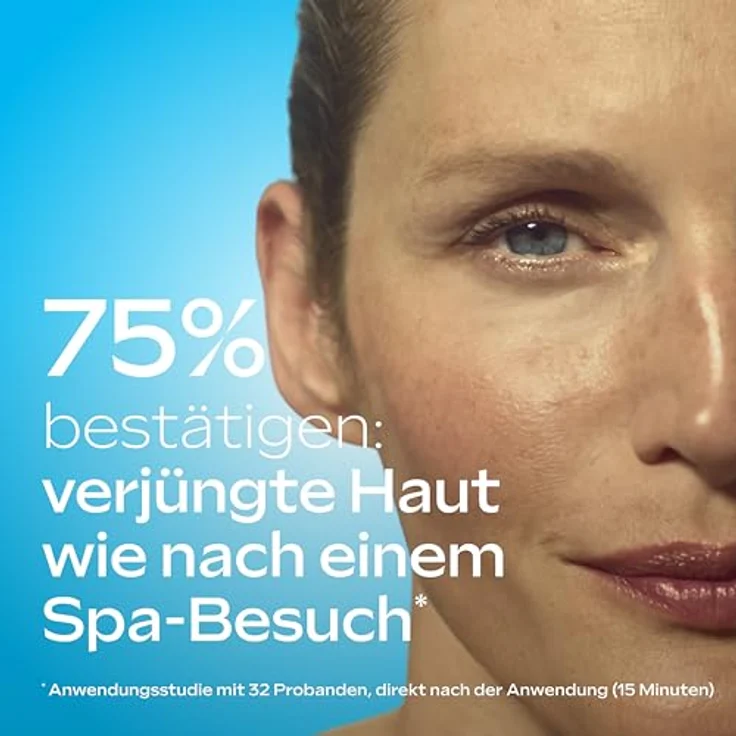 Weleda Bio Exo Boost Hydrobounce Tuchmaske, Gesichtsmaske mit Hyaluronsäure und EXOSOMES PEPTIDES TECHNOLOGY für Feuchtigkeitsboost und strahlenden Glow, 20ml, vegan – Bild 5