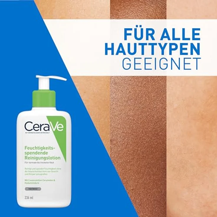 CeraVe feuchtigkeitsspendende Reinigungslotion Reinigungslotion 236 ml mit reinigender Wirkung – Bild 6