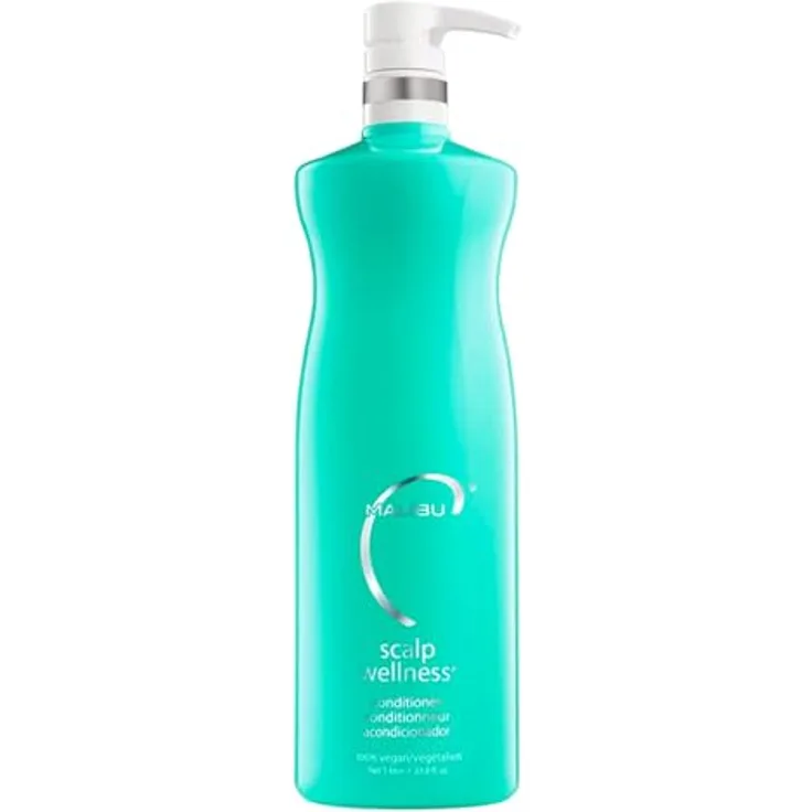 Malibu C Scalp Wellness® Conditioner 1000 ml, feuchtigkeitsspendende Haarspülung für Damen, vegan