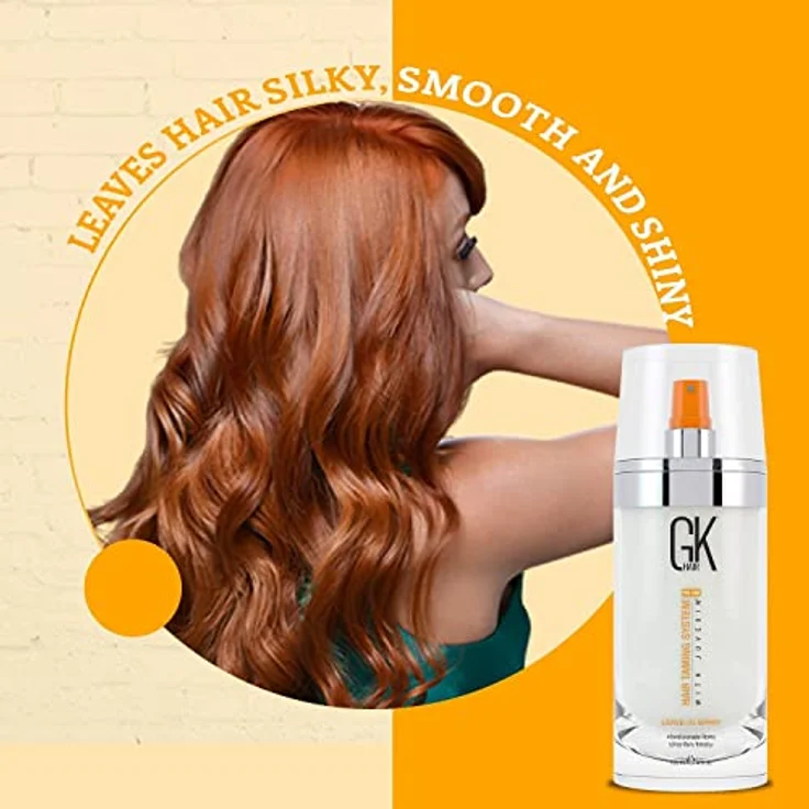 GK Hair Leave In Conditioner, glättender spülungsfreier Conditioner für leichte Kämmbarkeit, 120 ml – Bild 5